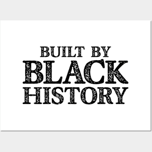 Built By Black History African American Black Pride Posters and Art